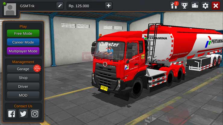 1. UDQUESTER Truk Pertamina Original