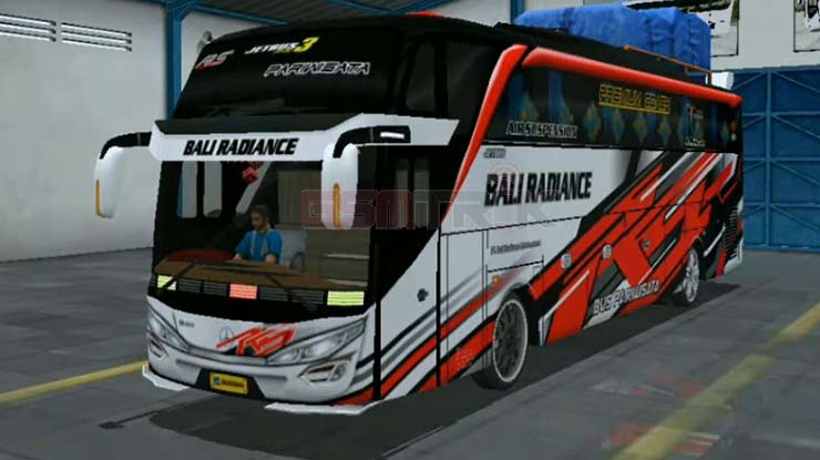 Livery BUSSID Bali Radiance