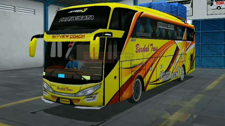 Livery BUSSID Barokah Trans