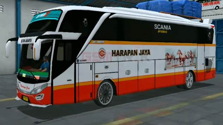 Livery BUSSID Harapan Jaya