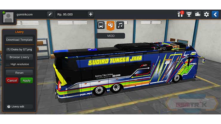 Livery SDD STJ Draka by GT