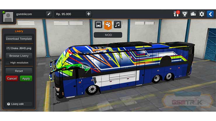 Livery STJ Draka JBHD