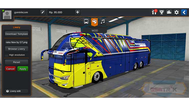 Livery STJ Draka New Srikandi by GT