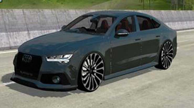 Mod BUSSID Audi RS7 Full Anim