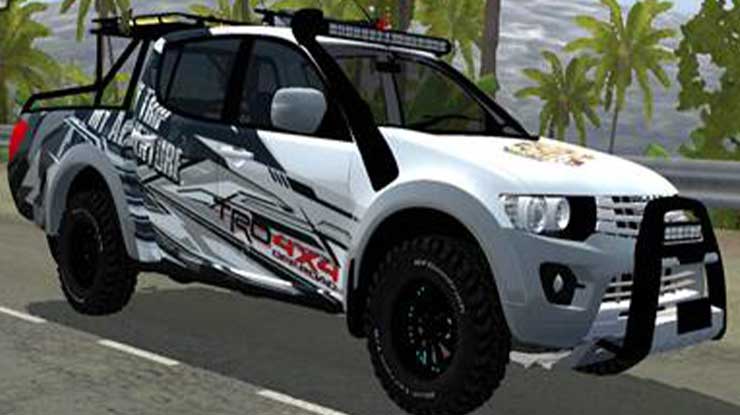 Mod BUSSID Mitsubishi Strada L200