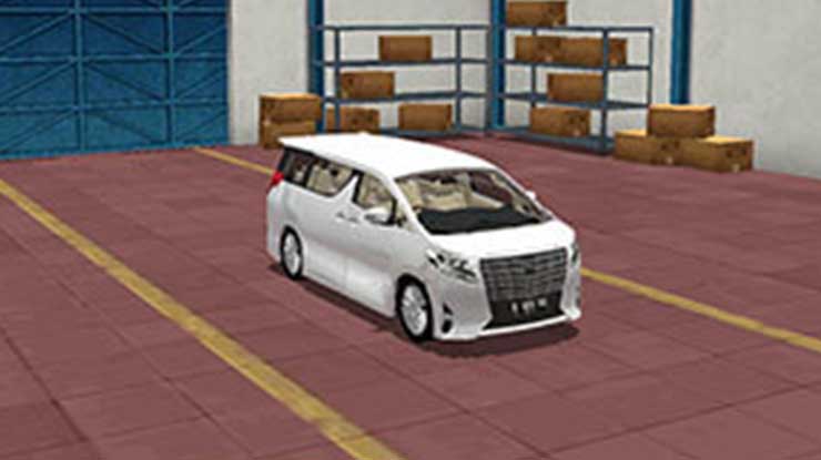 Mod BUSSID Toyota Alphard Full Anim