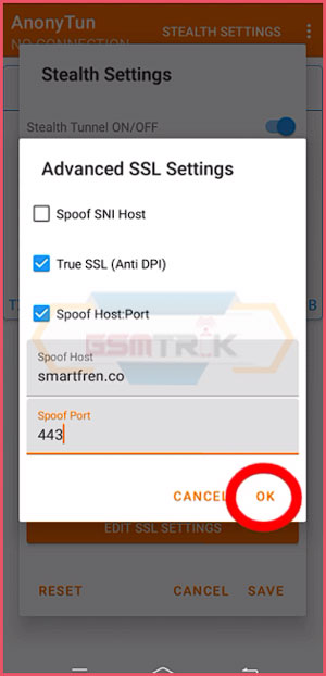 Pengaturan SSL Settings