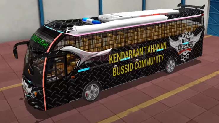 Skin BUSSID Keren Bus Tahanan