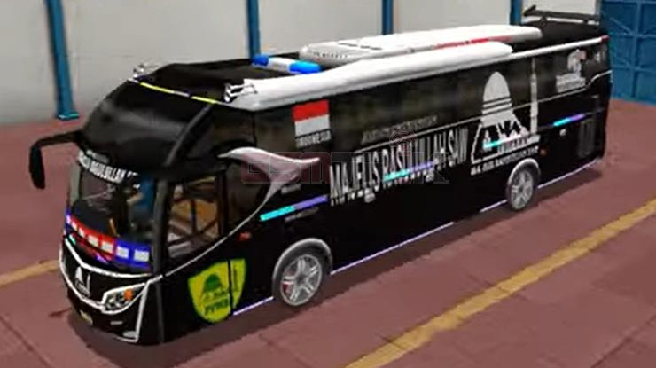 Skin BUSSID Keren Majelis Rasulullah SAW