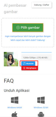 cara memperjelas foto yang buram online di laptop