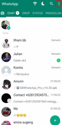 cara mengaktifkan centang biru pada whatsapp