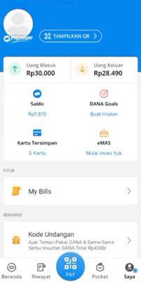 cara mengganti nik di dana