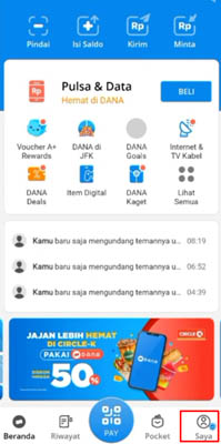 mengganti KTP di Dana Premium