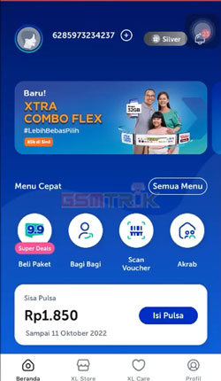 1 Buka Aplikasi MyXL