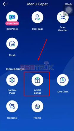 3 Klik Ambil Bonus