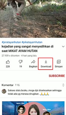 cara nonton youtube tanpa jaringan internet