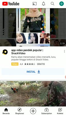 kode gratis youtube