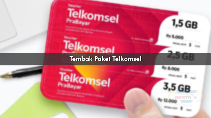 Cara Tembak Paket Telkomsel TSEL