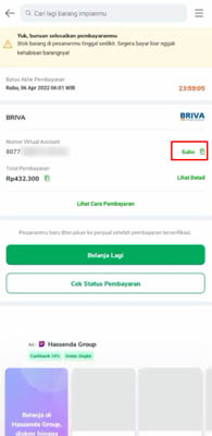 kode tokopedia