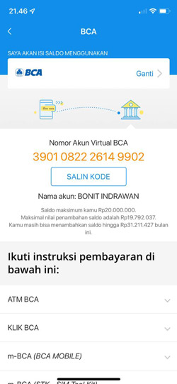 Informasi Limit Terlihat