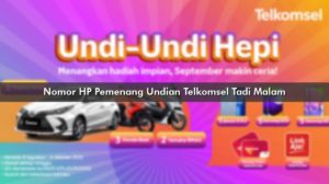 Nomor HP Pemenang Undian Telkomsel Tadi Malam