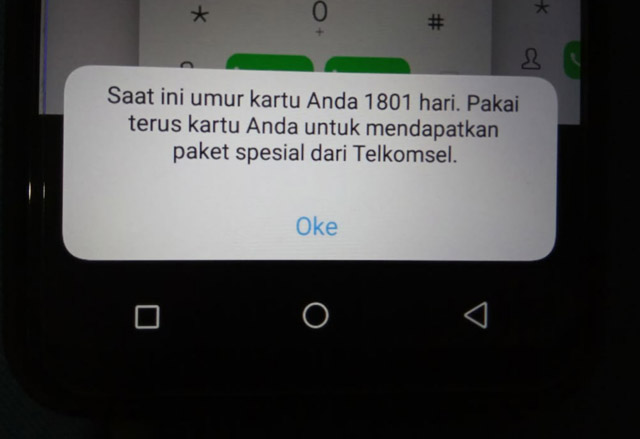 Umur Kartu Telkomsel