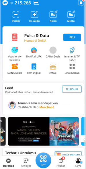 Buka Aplikasi DANA