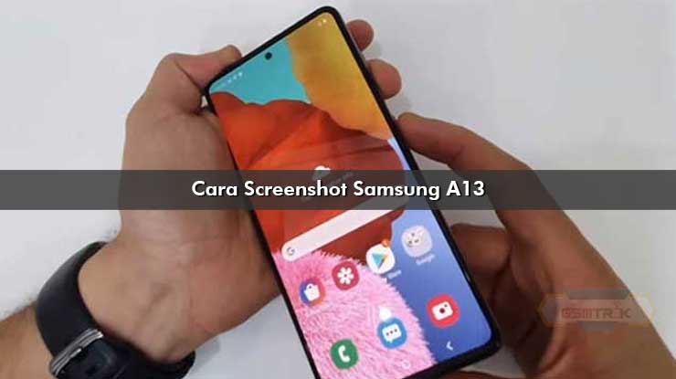 cara sceenshot samsung a13