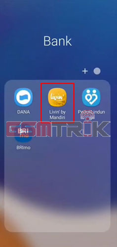 Cara Beli Pulsa di Livin Mandiri Buka Aplikasi