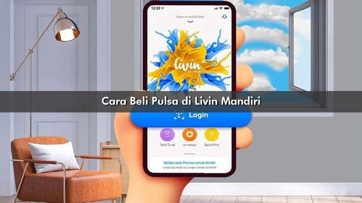 Cara Beli Pulsa di Livin Mandiri