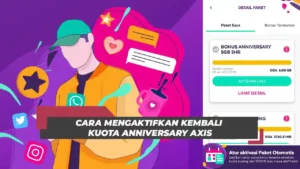 Cara Mengaktifkan Kembali Kuota Anniversary Axis