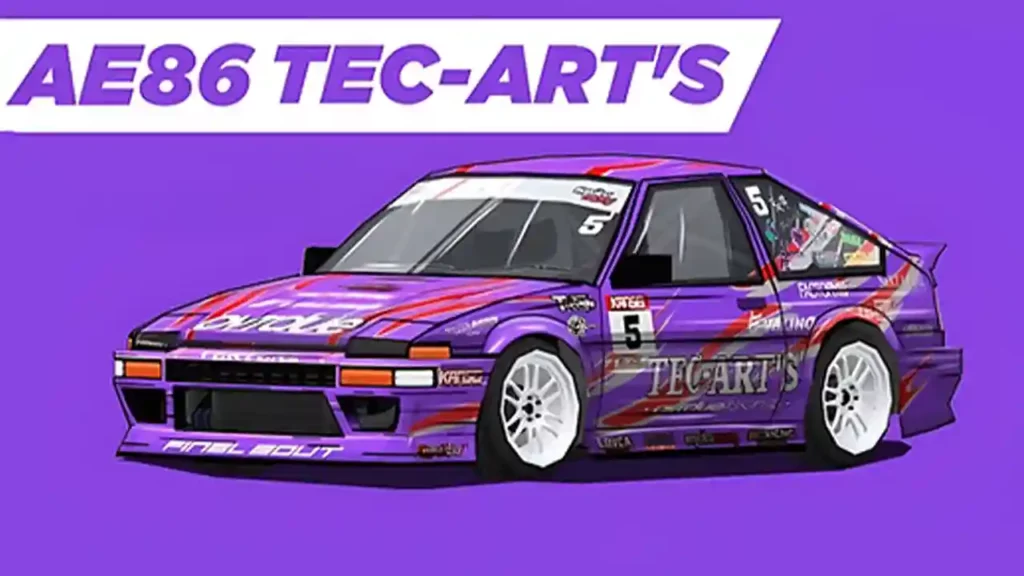 Kode Livery AE86