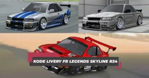 Kode Livery FR Legends Skyline R34